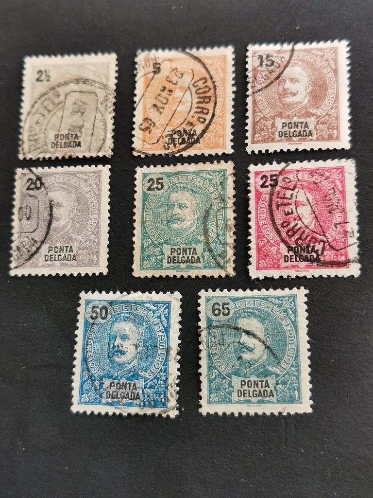 Ponta Delgada (Portugese kolonie Azoren) - 1897 Carlos I, Ophalen of Verzenden, Portugal, Gestempeld