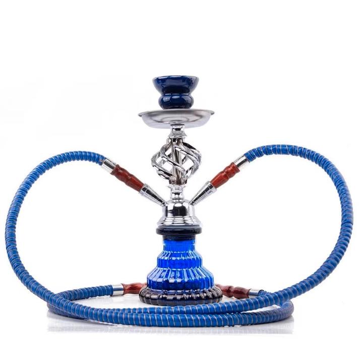 Shisha/pipe à eau en verre de luxe style arabe (29 cm), Enlèvement ou Envoi, Neuf, Narguilé
