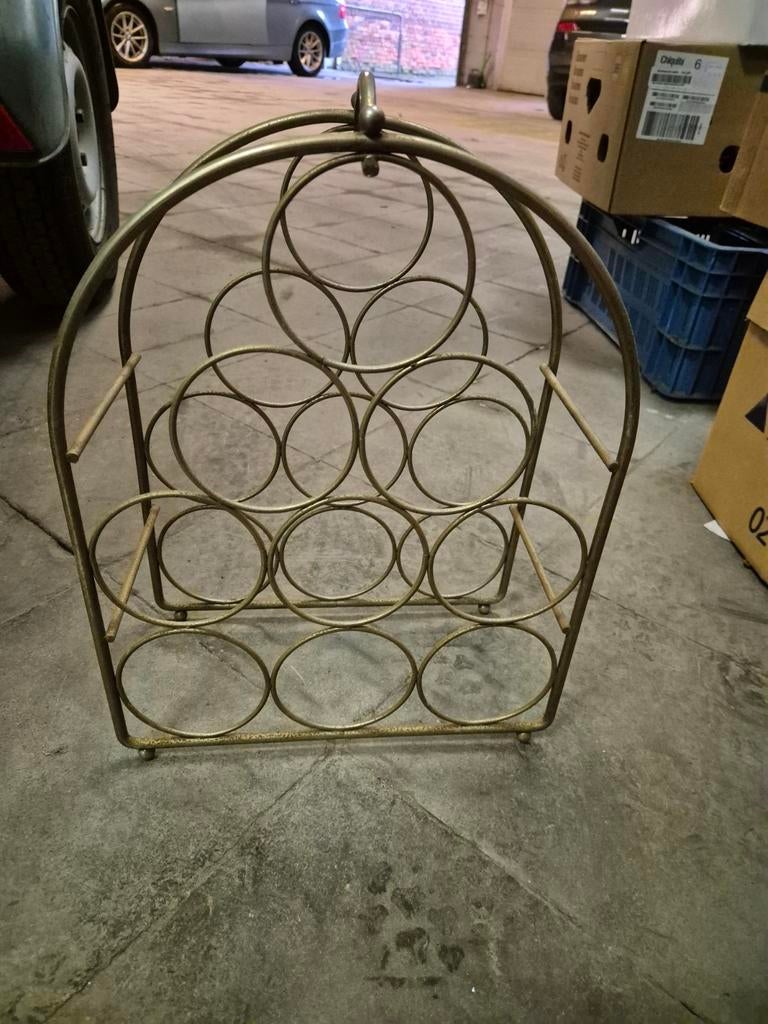 Vintage wijn of flessenrekje, Enlèvement, Comme neuf