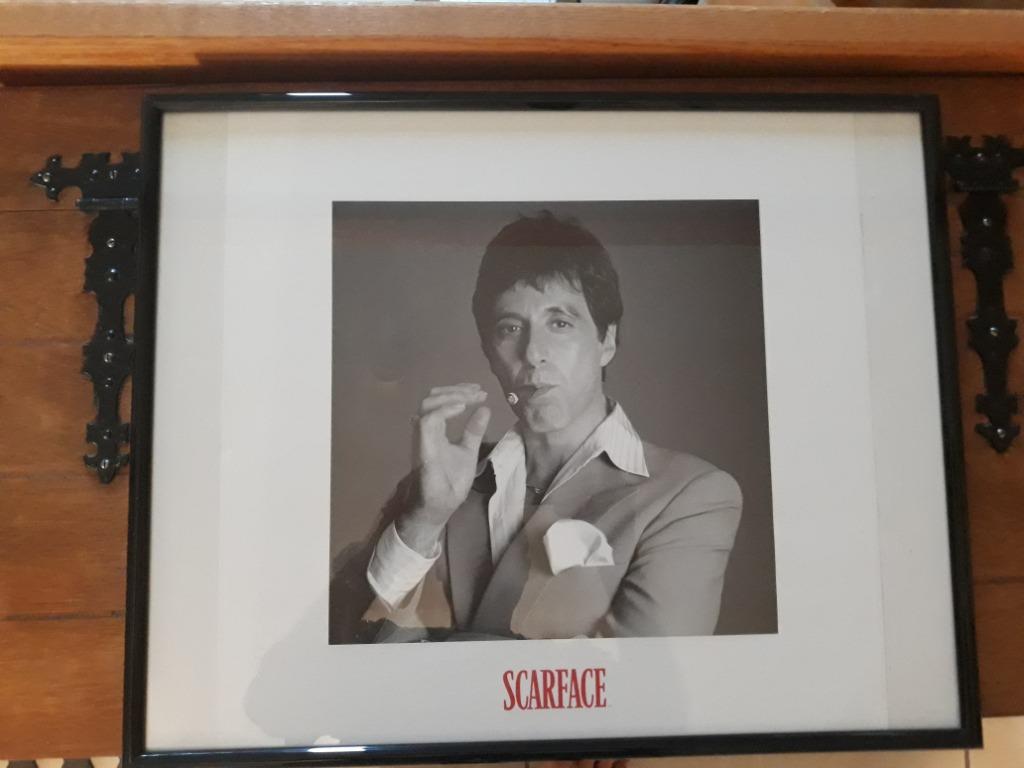 Affiche SCARFACE 51X41, Enlèvement, Comme neuf, Synthétique