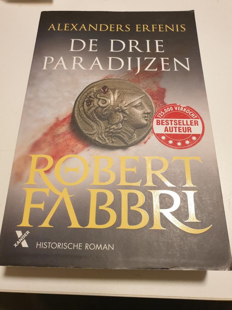 Robert Fabbri - De drie paradijzen, Boeken, Ophalen of Verzenden, Zo goed als nieuw, Robert Fabbri