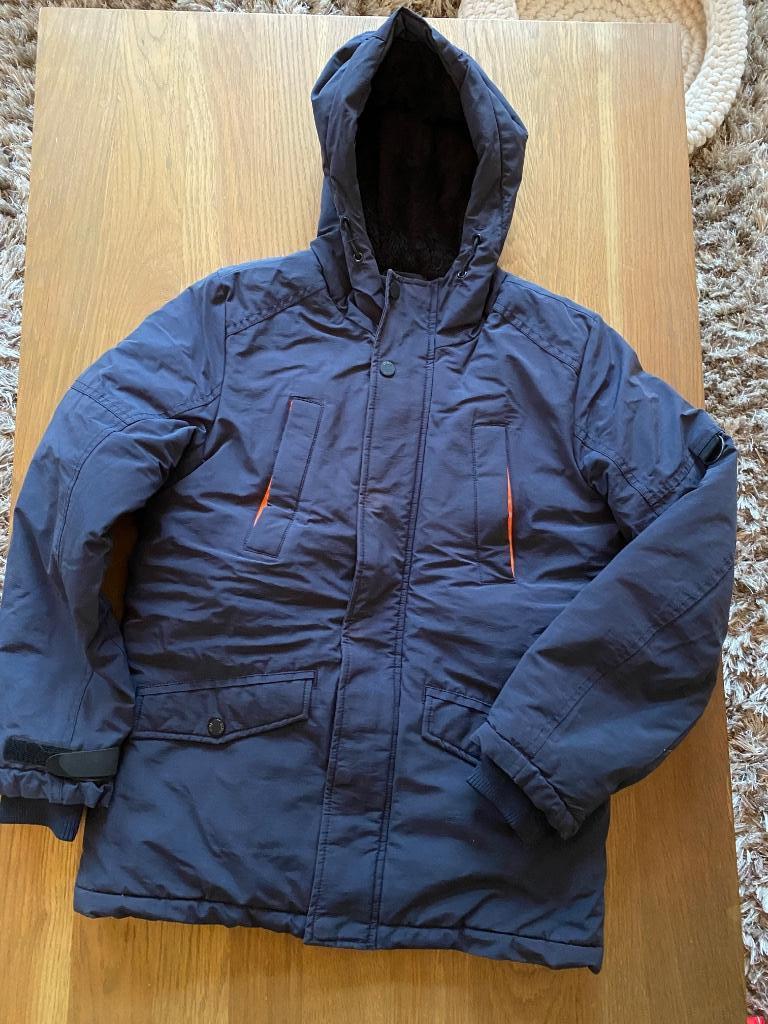Cars jeans winterjas jongen 152 nieuwstaat, Ophalen of Verzenden, Zo goed als nieuw, Jas, Jongen