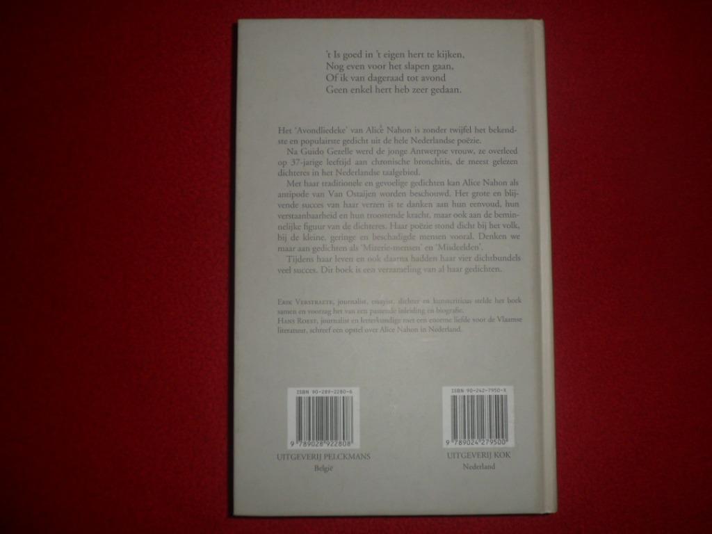 Alice Nahon: Verzameld dichtwerk, Boeken, Alice Nahon, Ophalen of Verzenden, Zo goed als nieuw, Eén auteur