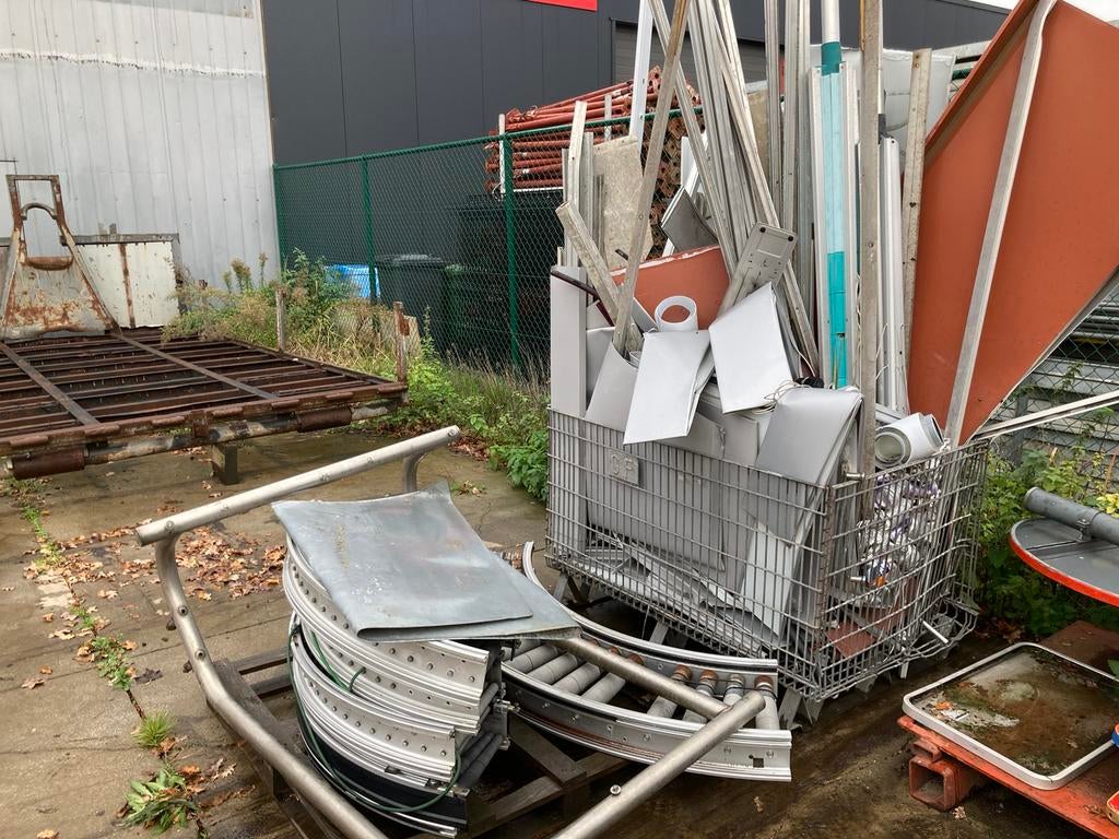 Aluminium en rvs schroot oud ijzer opkoper, Enlèvement ou Envoi, Aluminium
