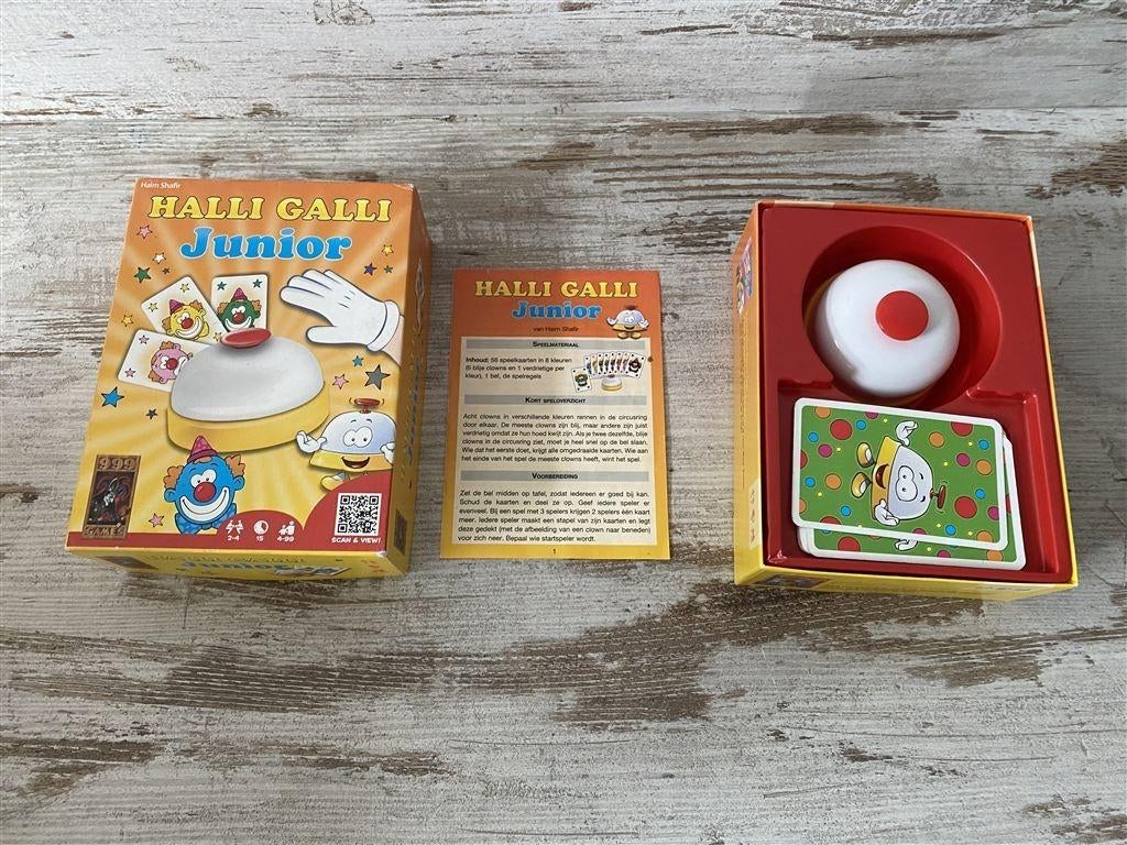 Halli galli junior 999 games [s433], Hobby en Vrije tijd, Verzenden, Zo goed als nieuw