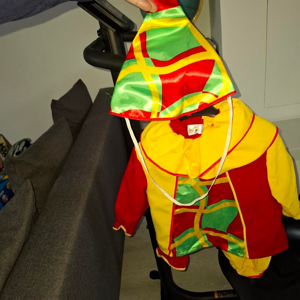 Costume de carnaval, Enlèvement ou Envoi