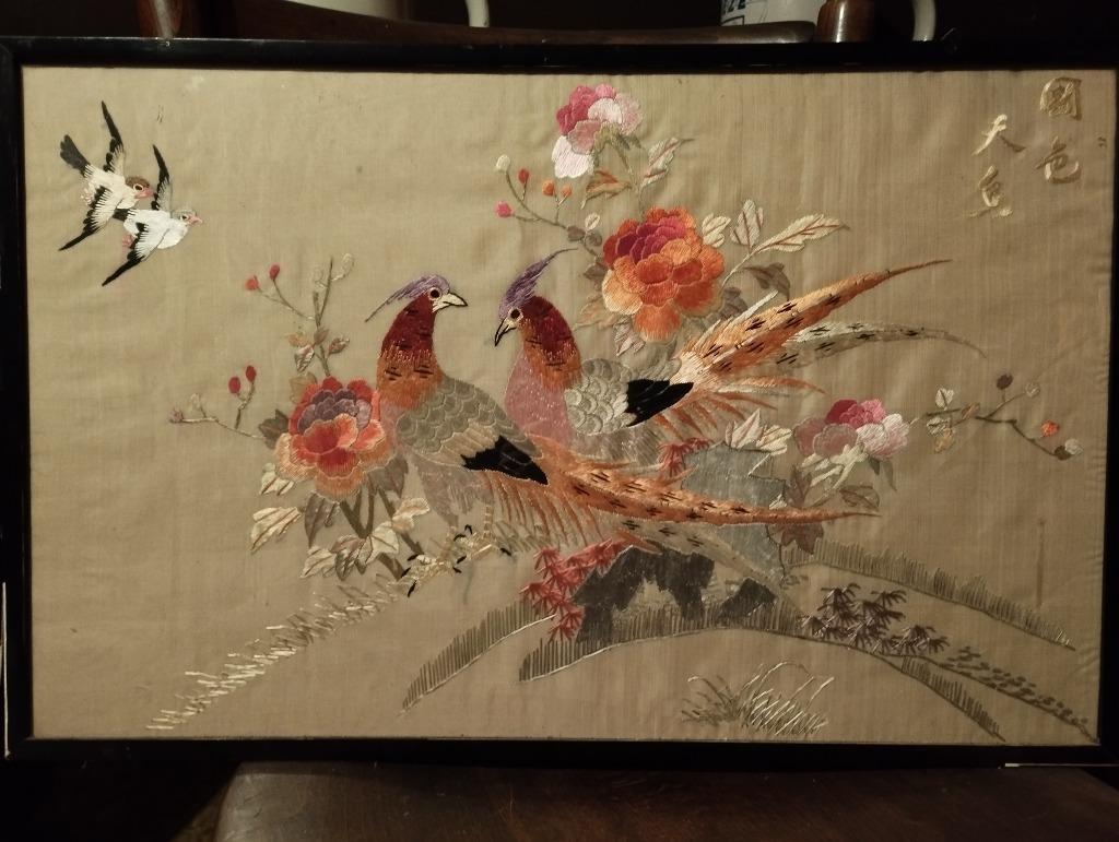 Chinees doek, Enlèvement, Toile