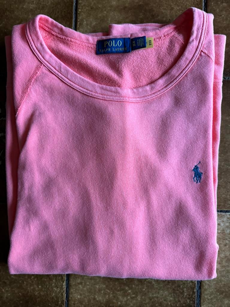 RALPH LAUREN HEREN TRUI MAAT XL, Enlèvement ou Envoi, Rose, Taille 56/58 (XL), Comme neuf