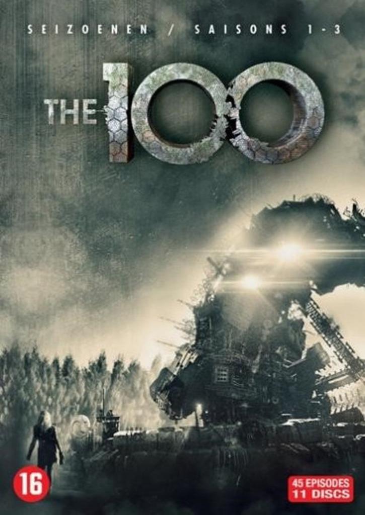 The 100 seizoen 1tot 3 dvd box, Cd's en Dvd's, Dvd's | Tv en Series, Vanaf 16 jaar, Ophalen of Verzenden, Zo goed als nieuw