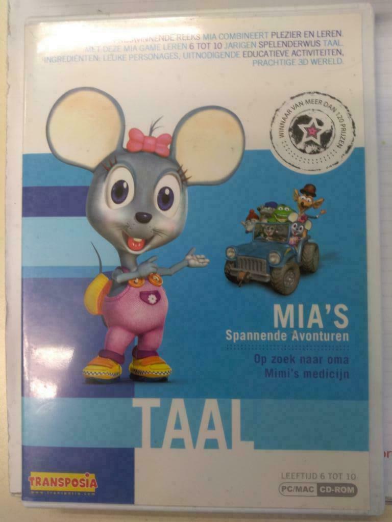 Cd Mia's spannende avonturen TAAL: Op zoek naar oma Mimi's m, Puzzel en Educatief, 1 speler, Virtual Reality, Ophalen of Verzenden