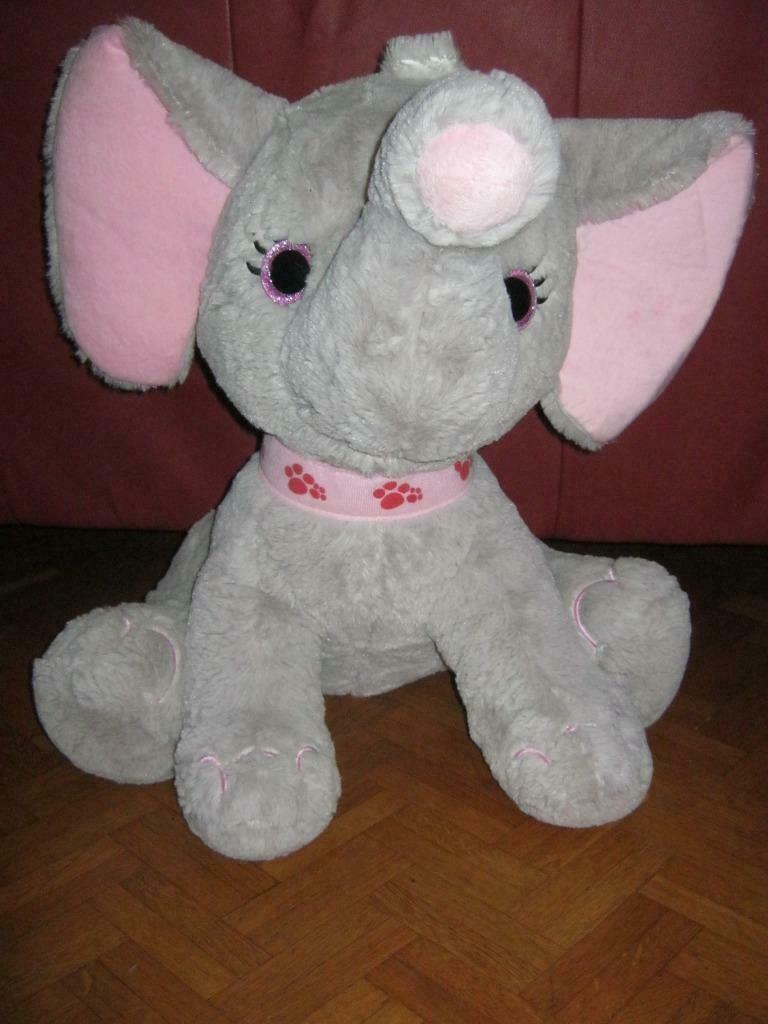 knuffel olifant, Ophalen, Gebruikt, Olifant