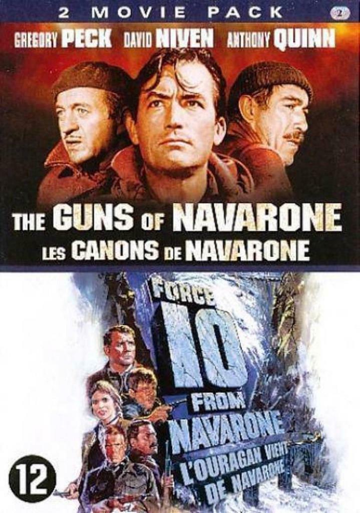 2 movie pack The Guns of Navarone & Force 10 From Navarone, Cd's en Dvd's, Ophalen of Verzenden, Oorlog