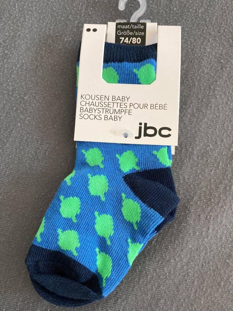 Nieuw sokken JBC maat 74/80, Kinderen en Baby's, Babykleding | Schoentjes en Sokjes, Ophalen of Verzenden, Sokjes, Jongetje, Nieuw
