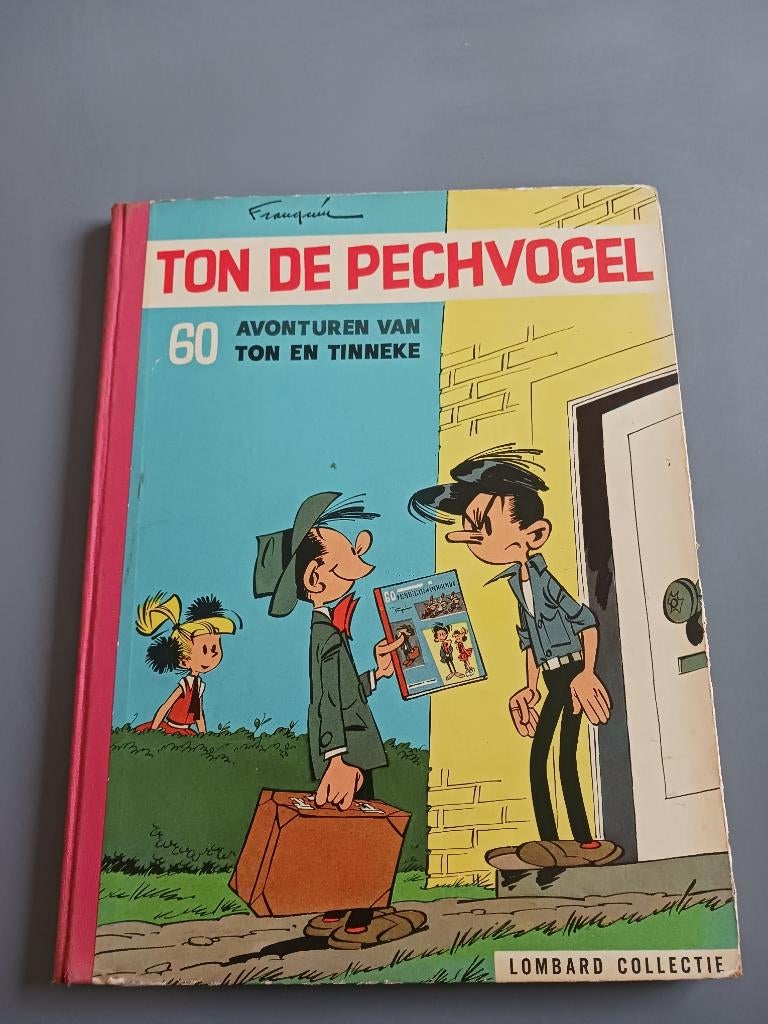 Ton de Pechvogel, HC 1ste druk, goede staat, Boeken, Stripverhalen, Ophalen of Verzenden