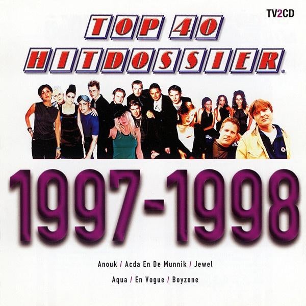 402 - TOP 40 - HITDOSSIER - 1997-1998 - 2CD - NIEUW, Cd's en Dvd's, Verzenden, Nieuw in verpakking, Pop