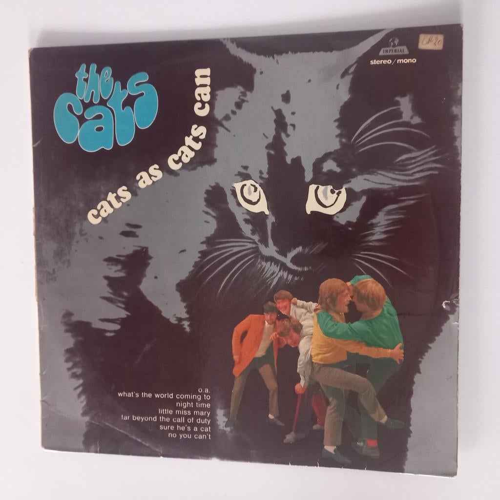 Lp vinyl the Cats uit "Cats as Cats Can"1967, Ophalen of Verzenden, Zo goed als nieuw