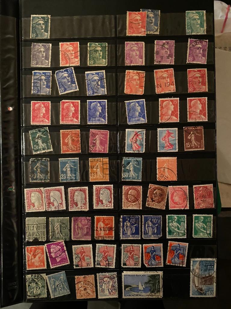 postzegels, Ophalen, Met stempel, Europa, Gestempeld