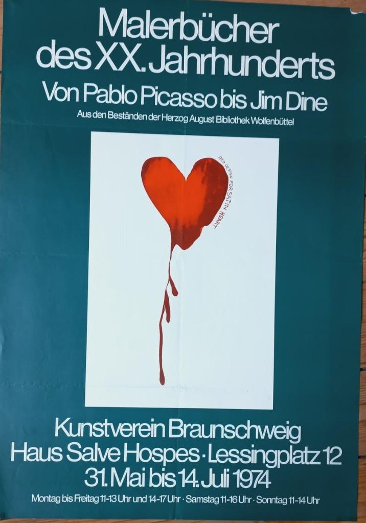 Von Picasso bis Jim Dine Kunstverein Braunschweig 1974, Antiek en Kunst, Kunst | Litho's en Zeefdrukken, Ophalen of Verzenden