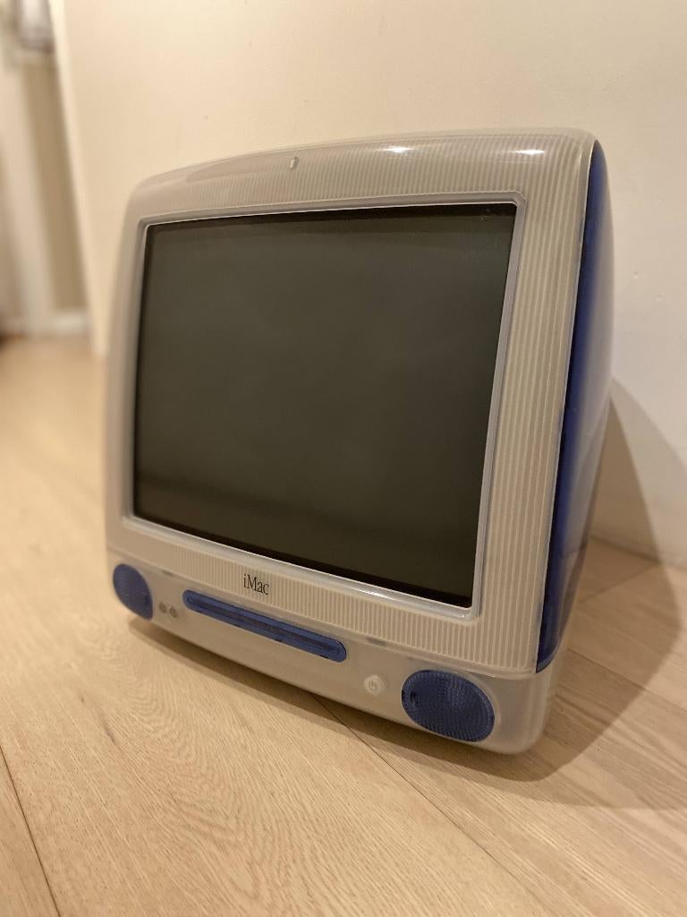 Apple iMac G3 – Indigo (Tray-Loading), Computers en Software, Ophalen, Gebruikt, Minder dan 4 GB, HDD