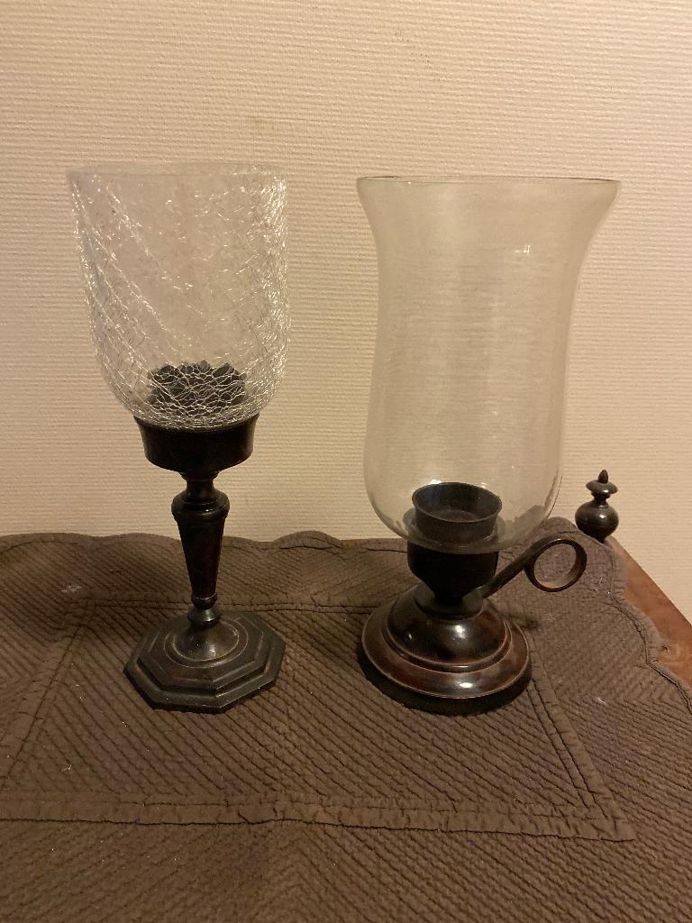 Brocante windlichten, Antiek en Kunst, Ophalen