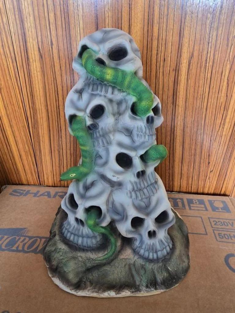 Halloween skull toren, Ophalen of Verzenden, Gebruikt, Versiering