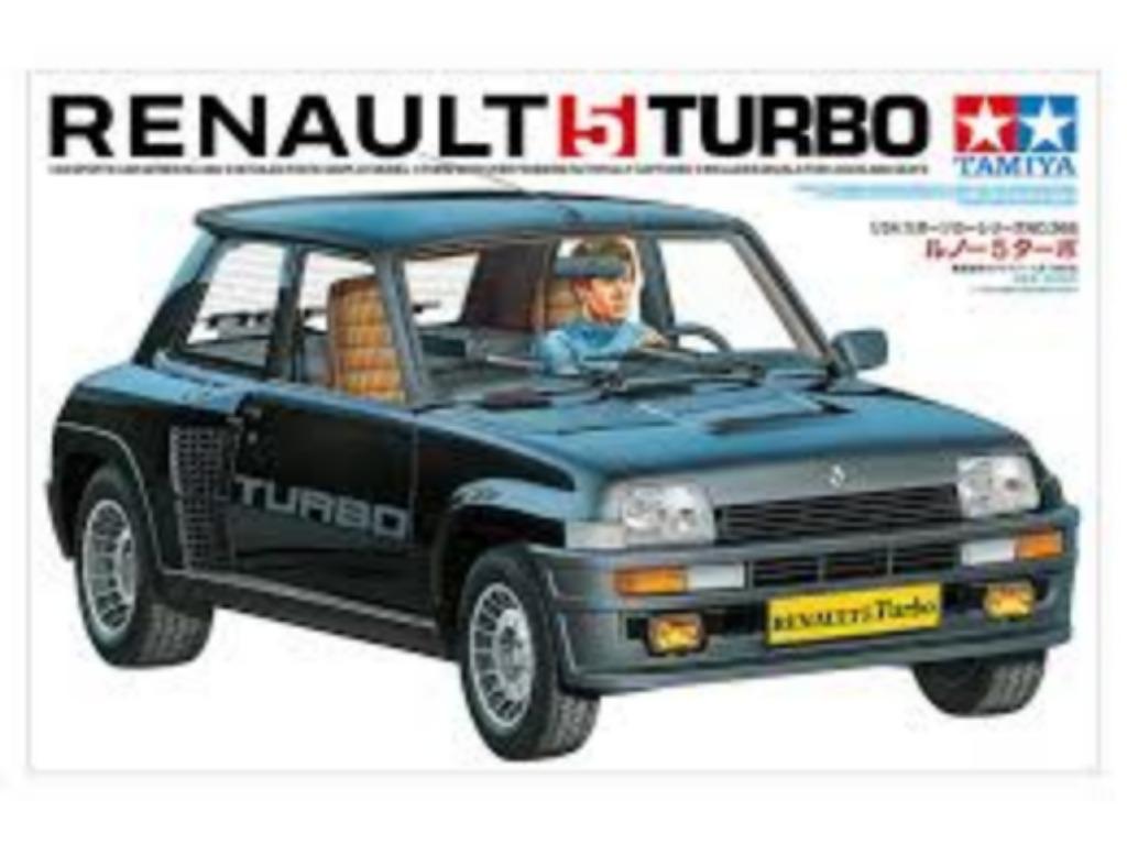 TAMIYA 24368 RENAULT 5 TURBO échelle 1/24, Neuf, Enlèvement ou Envoi, Voiture, Plus grand que 1:32