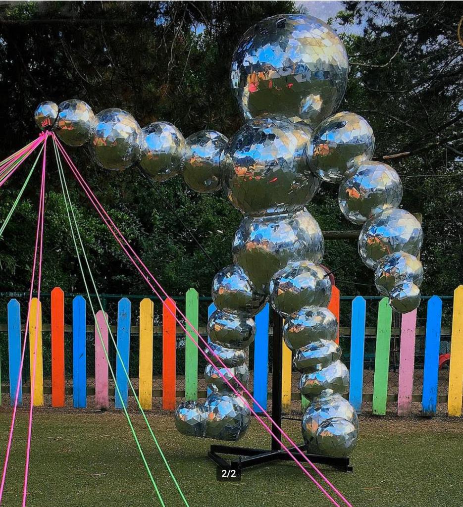 Discobol / carnaval pop voor oa installatie etc., Ophalen