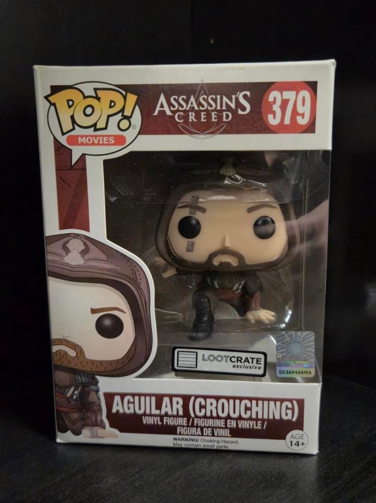 Funko Pop! Movies: Assassin's Creed Aguilar 379 (Loot Crate), Ophalen of Verzenden, Nieuw