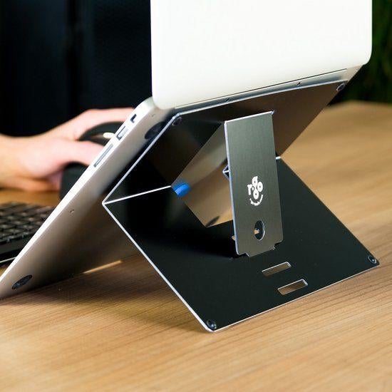 R-Go Riser Attachable - Laptopstandaard - Zelfklevend, Computers en Software, Laptopstandaarden, Nieuw, In hoogte verstelbaar