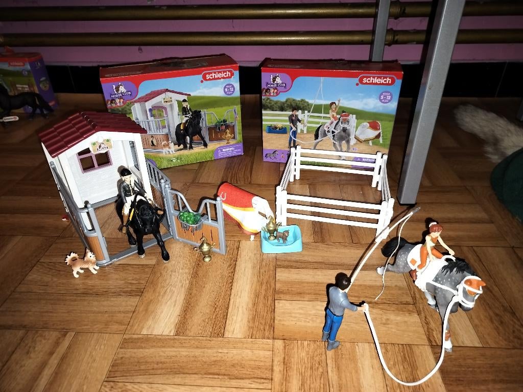 Schleich sets incl. stal + accessoires – Balen, ook apart, Ophalen of Verzenden, Nieuw