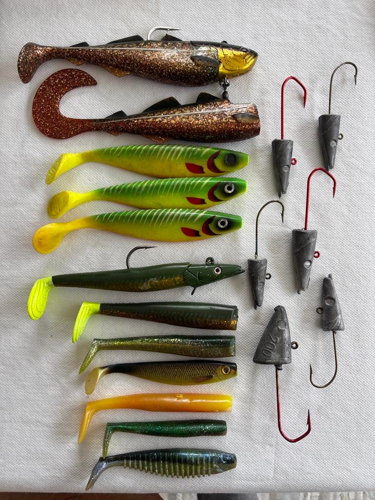 Set shads / pilker, Watersport en Boten, Ophalen, Zo goed als nieuw