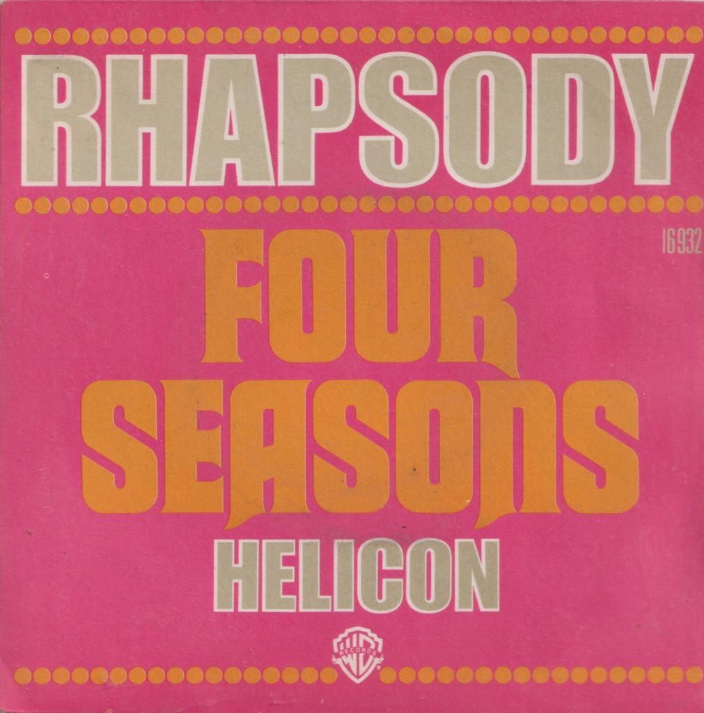 Four Seasons – Rhapsody / Helicon – Single, Ophalen of Verzenden, Gebruikt, R&B en Soul