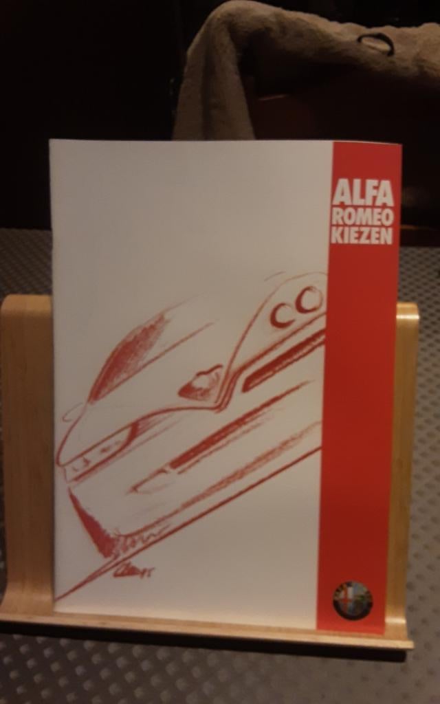 Alfa romeo gamma brochure, Livres, Enlèvement ou Envoi, Comme neuf, Alfa Romeo