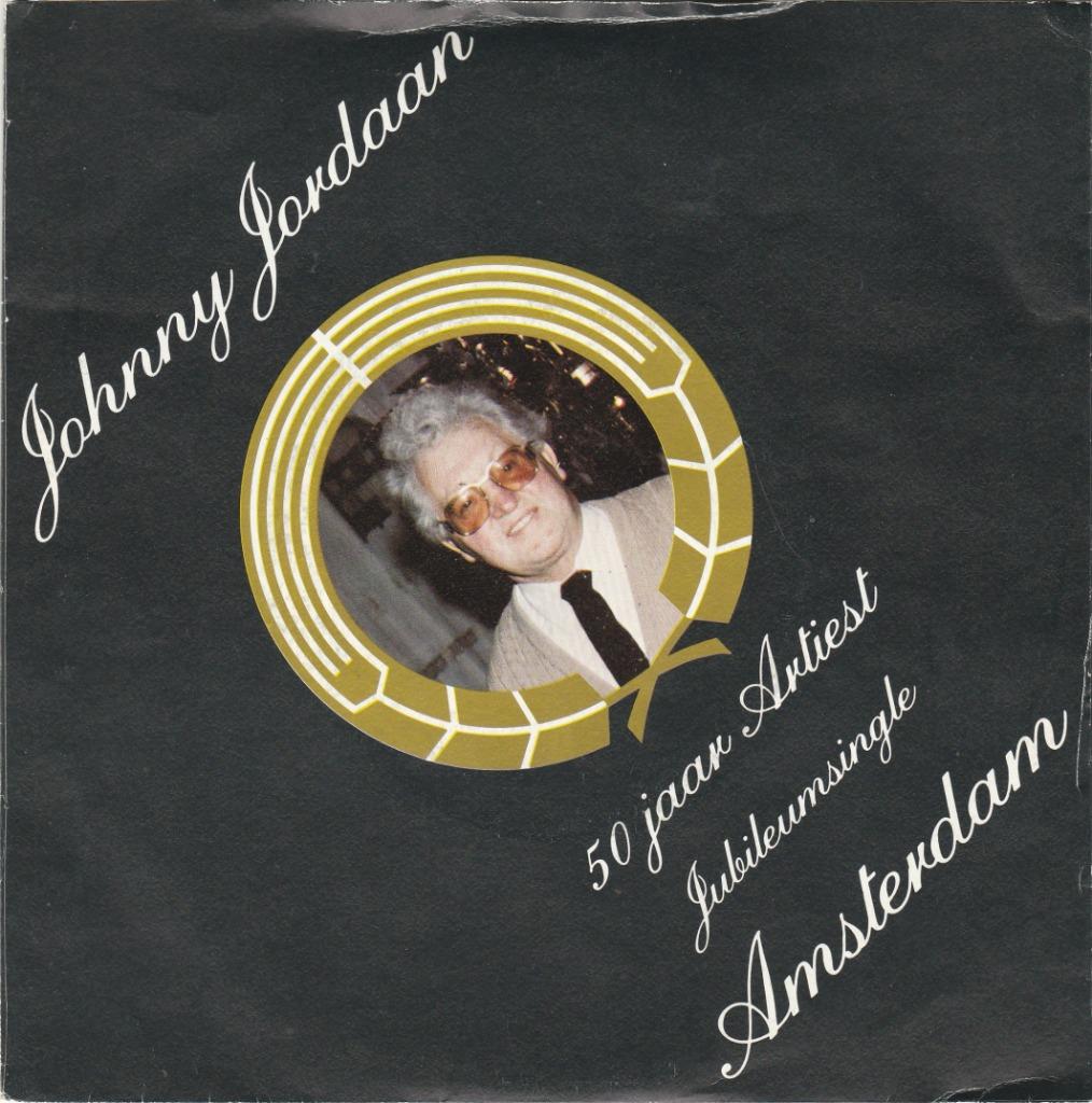 45T: Johnny Jordaan: Amsterdam, Cd's en Dvd's, Vinyl | Nederlandstalig, Ophalen of Verzenden, Gebruikt, Overige formaten