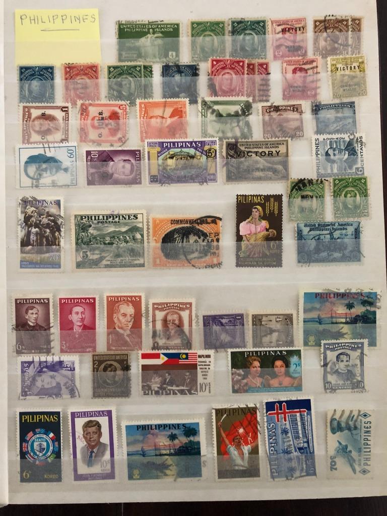 Timbres des Philippines, Enlèvement ou Envoi, Affranchi