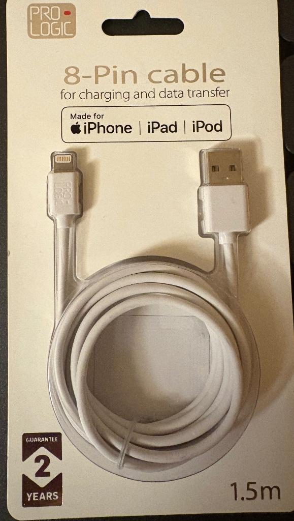 8 pin kabel, Ophalen of Verzenden, Nieuw