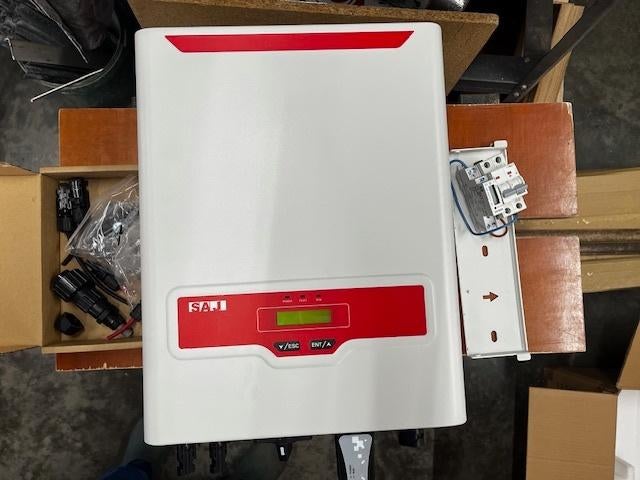 SAJ PV omvormer type Sununo Plus 3K-M, Enlèvement, Utilisé, Autres types