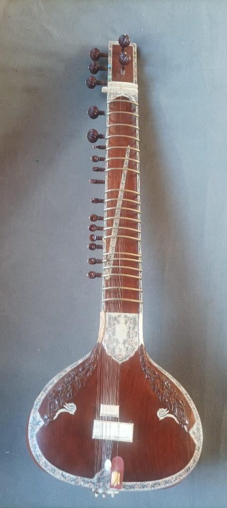 vintage student sitar, Musique & Instruments, Instruments à corde | Autre, Enlèvement, Utilisé, Autres types