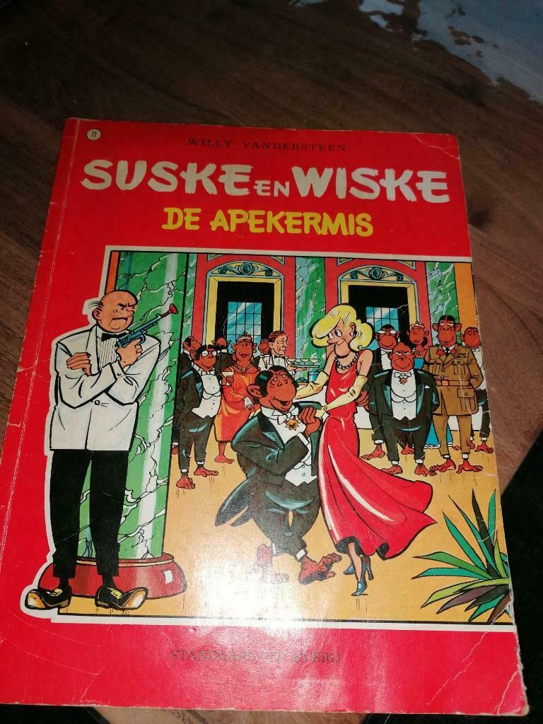 Strip Suske en wiske apenkermis, Boeken, Verzenden, Gelezen