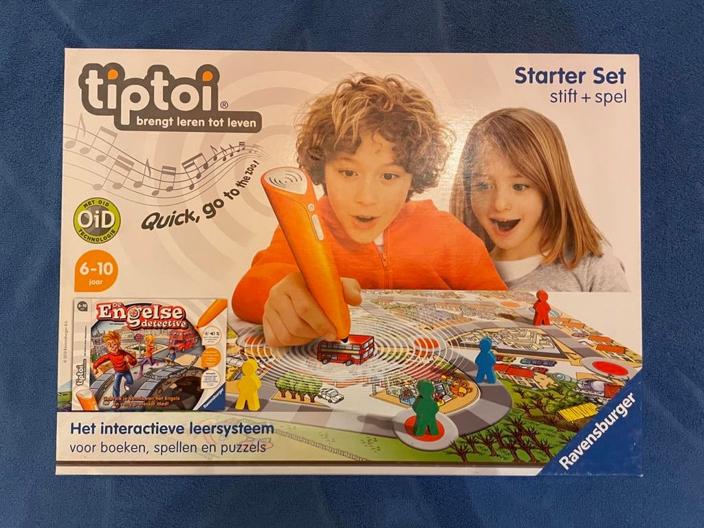 Tiptoi Starter Set – Leer & Spelplezier voor 6-10 jaar. 009, Kinderen en Baby's, Ophalen, Zo goed als nieuw, Ontdekken, Met geluid