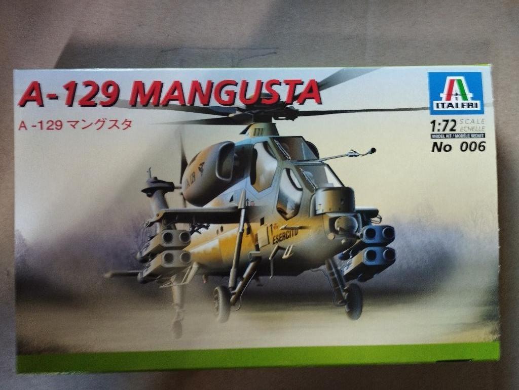 A-129 Mangusta, Italeri N 006, Hobby & Loisirs créatifs, Modélisme | Avions & Hélicoptères, Neuf, Italeri, Enlèvement, 1:72 à 1:144