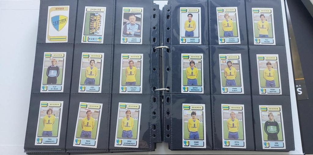 Set complet d'autocollants pour panini SK Beveren 1983 (18 p, Envoi, Neuf, Affiche, Image ou Autocollant