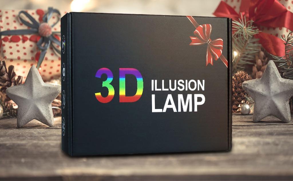 Lampe 3D Veilleuse Cadeau 35 ANS 🔅, Neuf, Moins de 50 cm, Enlèvement ou Envoi, Synthétique