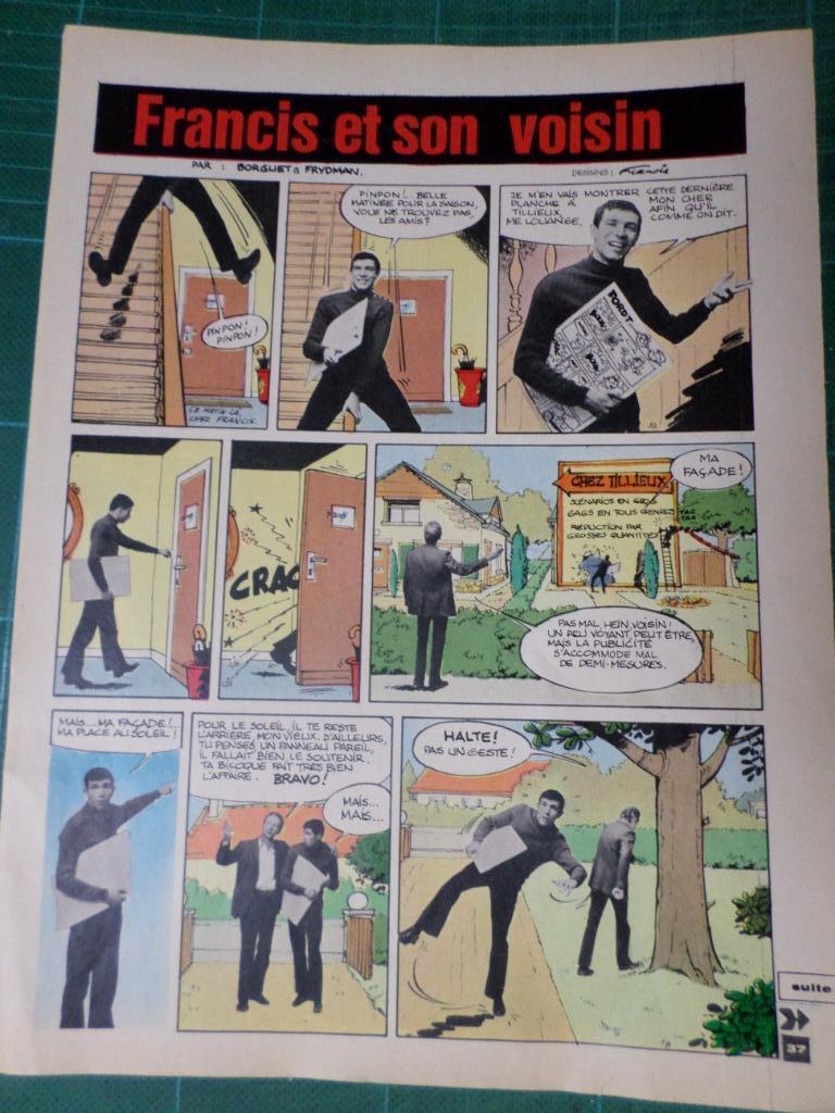 Maurice Tillieux et Francis - récit photo-dessin - 1971, Enlèvement ou Envoi, Autres personnages, Utilisé, Autres types