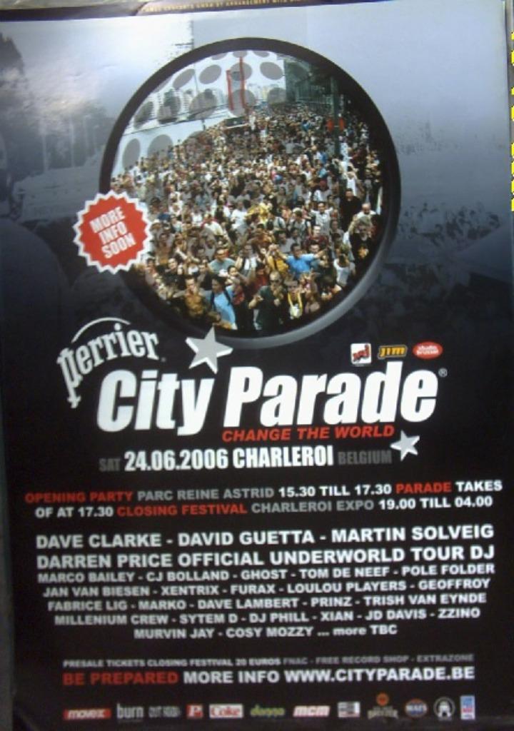 affiche/affiche - City Parade 2006, Enlèvement ou Envoi