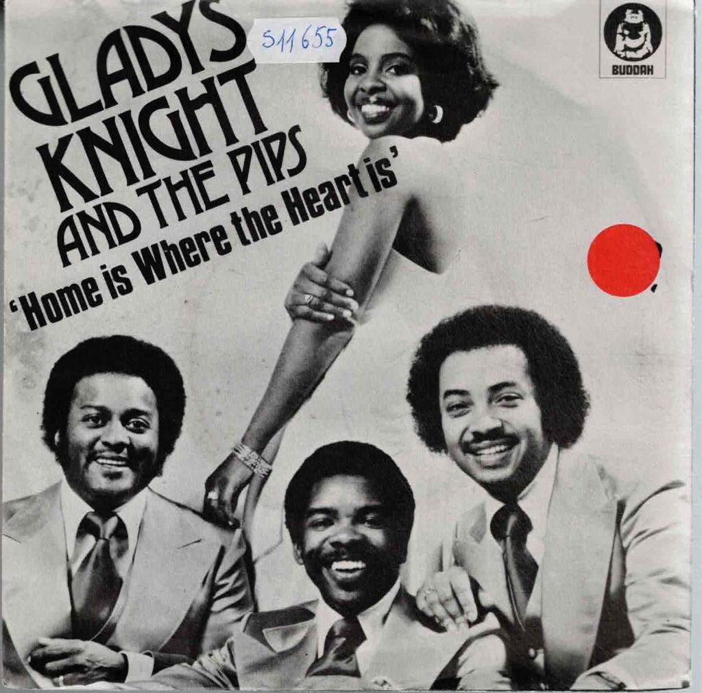 Vinyl, 7"   -   Gladys Knight And The Pips – Home Is Where ., Cd's en Dvd's, Vinyl | Overige Vinyl, Overige formaten, Ophalen of Verzenden
