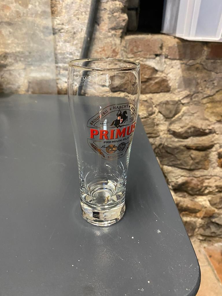 12 verres à bière, Primus, Collections, Neuf