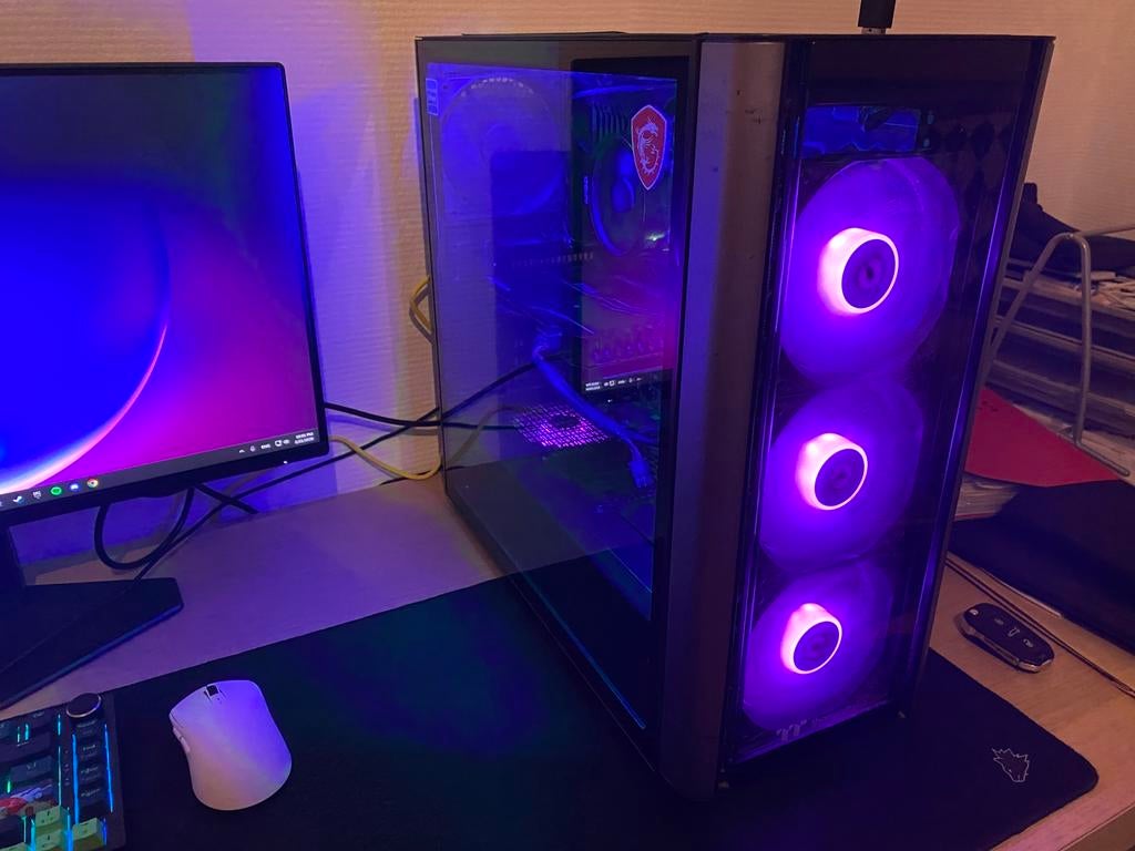 Gaming pc Ryzen 5 5600x 6-core Processor & Msi rtx 2060 6gb, Enlèvement ou Envoi, Virtual Reality, 4 Ghz ou plus, Utilisé