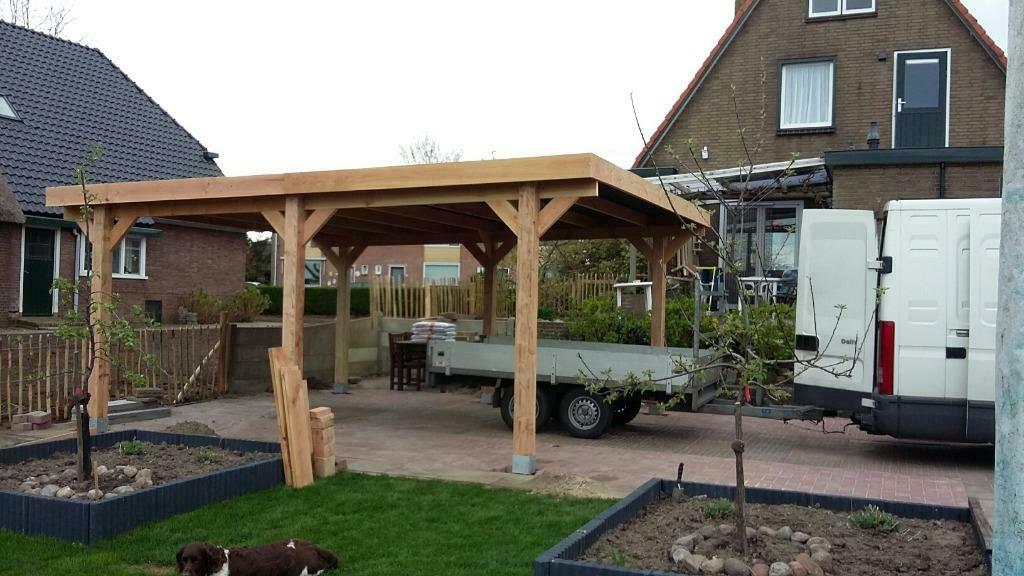 DOUGLAS OVERKAPPING CARPORT AANBOUW TUINHUIS, Tuin en Terras, Ophalen of Verzenden, Nieuw, Overige typen