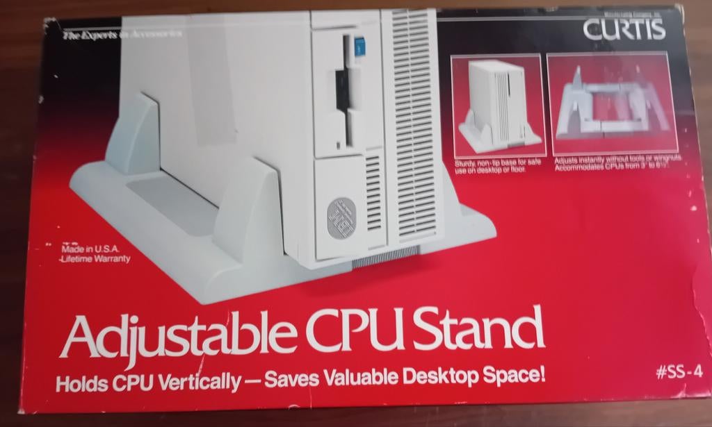 Aanpasbare Cpu Standaard Curtis 1993, Computers en Software, Ophalen of Verzenden, Gebruikt
